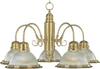 Mid. Chandeliers-Glass Down - 15414 - Light Center (The)