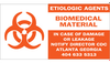 Hazardous Material Shipping Labels - 63242 - Brady Corporation