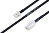 MIL-DTL-17 BNC Male to N Female Cable 24 Length Using M17/84-RG223 Coax - PE3M0031-24 - Pasternack