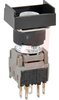 Switch, Pushbutton; Panel Mount; LED; 1500 VAC (Min.); 1 N.O & 1 N.C; Silver - 70155897 - Allied Electronics, Inc.
