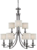 3919PN-451 Mid. Chandeliers-Drum Shades - 429910 - Capital Lighting, Inc.