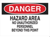Admittance Sign - 70371 - Brady Corporation