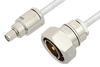 SMA Male to 7/16 DIN Male Cable 72 Inch Length Using PE-SR401FL Coax, RoHS - PE36169LF-72 - Pasternack