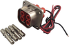 Power Conn, Rcpt, 4Pos, 2Row; No. Of Contacts Amphenol Industrial - 83AC2368 - Newark, An Avnet Company