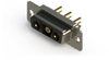 Combo D-Sub Conn, Rcpt, Da-3Wk3, Th; Product Range Edac - 54AJ1025 - Newark, An Avnet Company
