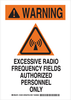 Radiation & Laser Sign - 129317 - Brady Corporation