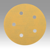 3M Hookit 255L Coated Aluminum Oxide Hook & Loop Disc - P220 Grit - 5 in Diameter 5 Vacuum Holes - 01062 - 051131-01062 - R. S. Hughes Company, Inc.