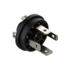 GSSR - Male Receptacle for Injection Molding, Form C, Contacts: 3+PE, solder type, 250 V | 6 A; cURus 1977 -- GSSR 300 - Image