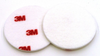 3M Finesse-It 9357 White Felt Pad Hook & Loop Attachment - 3 in Diameter - 38287 - 134375-38287 - R. S. Hughes Company, Inc.