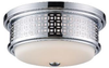 Flush Mounts-Drum Shades - 382455 - Light Center (The)