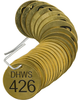 Stamped Brass Valve Tags - 87368 - Brady Corporation