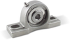 Pillow Block Stainless Steel Ceramic Hybrid UCP Mounted Unit Bearings - S-UCP207C-35MM - Boca Bearings Company