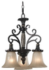 Mini Chandeliers-Glass Shade - 319121 - Light Center (The)