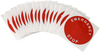 Brady B-593 Red Polyester Thermal Transfer Die-Cut Thermal Transfer Printer Label Roll - THTEP-247-593RD - 662820-81058 - R. S. Hughes Company, Inc.