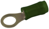 Terminal, Ring Tongue, #8, 20Awg, Green; Stud Size - Metric Amp - Te Connectivity - 15H9029 - Newark, An Avnet Company