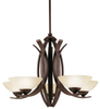 Mid. Chandeliers-Glass Up - 75334 - Light Center (The)