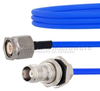 TNC Male to TNC Female Bulkhead Cable FM141FLEX Coax in 12 Inch and RoHS Compliant - FMCA1046-12 - Fairview Microwave Inc.