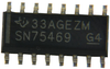 Darlington Transistor Array, Npn, 7, 100V Soic; Supply Voltage Min Texas Instruments - 25C0661 - Newark, An Avnet Company