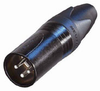 Neutrik NC3MXXBAG Male Cable End XLR Black/Silver - NEUNC3MXXBAG - HAVE, Inc.