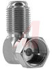 CONNECTOR,RF COAXIAL,F IN-SERIES ADAPTER,RIGHT ANGLE PLUG TO JACK - 70000428 - Allied Electronics, Inc.