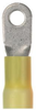 Terminal, Ring Tongue, #10, Crimp Yellow; Stud Size - Metric Panduit - 24C5677 - Newark, An Avnet Company