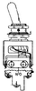 MICRO SWITCH AT Series Toggle Switch, 3 pole, 2 position, Screw terminal, Standard Lever -- 23AT29-S - Image