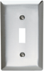 Toggle Switch Openings, One Gang, 302 Stainless Steel - SS1 - Legrand
