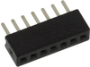 Connector, Rcpt, 7Pos, 1Row, 1.27Mm; Connector Systems Multicomp Pro - 55AC2533 - Newark, An Avnet Company