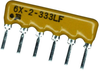 Resistor, Isolated Resistor Network, 3, 33Kohm, 2%, Sip; Resistance Bourns - 62J2837 - Newark, An Avnet Company