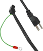 Fan Power Cord, 45 Deg Angle Plug, 1.83M; For Use With Gardtec - 06AC7137 - Newark, An Avnet Company
