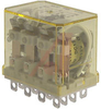 Relay;E-Mech;Gen Purp;4PDT;Cur-Rtg 10A;Ctrl-V 12DC;Vol-Rtg 240/30AC/DC;Blade - 70174878 - Allied Electronics, Inc.