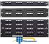 Leviton 19" GigaMax 5e Plus Universal Patch Panel - 5G584-U - TelephoneStuff.com