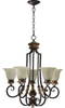 6101-5-44 Mid. Chandeliers-Glass Up - 435912 - Capital Lighting, Inc.