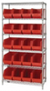 Bins & Systems - Ultra Stack and Hang Bins (QUS Series) - Wire Shelving Units - WR6-265