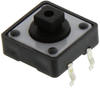 Tactile Sw, Spst, 0.05A, 12Vdc, Solder; Product Range E-Switch - 15N9229 - Newark, An Avnet Company