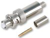 Rf / Coaxial Connector, Shv Coaxial, Straight Plug, Crimp, 50 Ohm, Rg58, Rg141 Rohs Compliant Radiall - 24M7129 - Newark, An Avnet Company