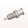 Panel Mount, Female Luer Lock, Barbed, Natural - PMLF21 - Qosina Corp.