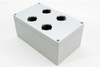 Electrical - Operator Interface - Pushbutton Enclosures - 1554PB4 - Hammond Manufacturing Company Inc.