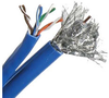 500' Cat5e & RG6 Quad Shield Combo Cable, Blue - 202807 - Computer Network Accessories, Inc.