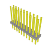 Headers, Male Pins - 612-MTLW-110-09-G-D-480-ND - DigiKey