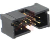 Header; Pin; Vertical; Copper Alloy; Thermoplastic; 10; 0.100 x 0.100 in.; Gold - 70042629 - Allied Electronics, Inc.