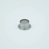 DUV (Laser Grade) Sapphire Viewport, Titanium, 0.63″ View, 0.71″ Titanium Weld Adapter -- A13989-1 - Image