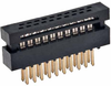 10+10 Pos. Male DIL Ribbon Cable Connector -- M50-3801042