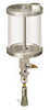 (Formerly B2191-16X-.625SS), Manual Chain Lubricator, 1 qt Pyrex Reservoir, 5/8