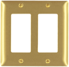 Decorator Openings, Two Gang, Brass - SB262 - Legrand