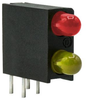 Ckt Board Indicator, R/y, 19/12.6Mcd, Th; Led Color Dialight - 30K2268 - Newark, An Avnet Company