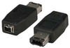6P Male to 4P Female FireWire Adapter -- 160302 - Image
