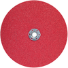 Norton Red Heat CA Coarse Fiber Disc - 77696008437 - 77696008437 - Norton Abrasives
