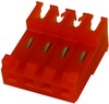Wire-Board Connector Receptacle, 4 Position, 3.96Mm; Idc Connector Type Amp - Te Connectivity - 52K3601 - Newark, An Avnet Company
