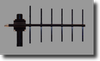 Yagi 6-Element Antenna - Y6646D-B - Comtelco Industries, Inc.